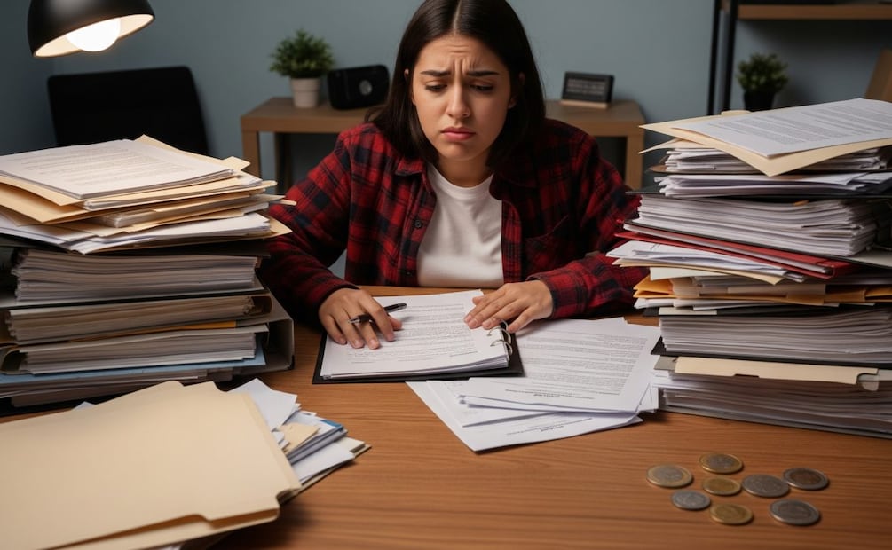 ¿Cómo salir de deudas? (Foto: Creada con IA)
