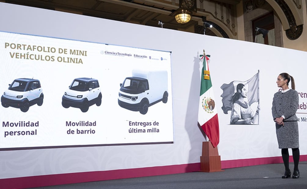 ¿Cuándo saldrá a la venta el vehículo eléctrico Olinia? (Foto: Captura de pantalla)