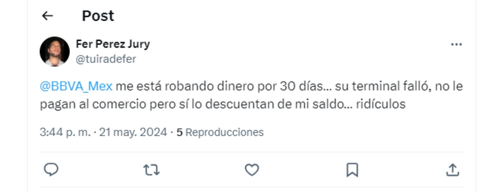 "Me cerraron mi cuenta BBVA": usuarios reportan problemas y banco anuncia restricción en redes