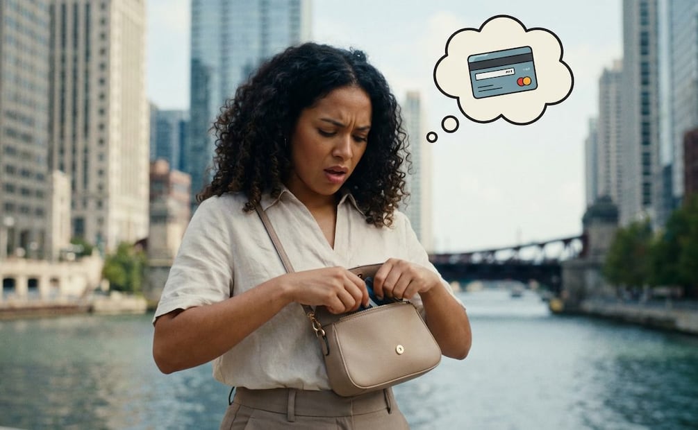 ¿Te robaron la tarjeta en el extranjero? Esto recomiendan BBVA, Santander y Banorte para protegerte. (Foto: Creada con IA)