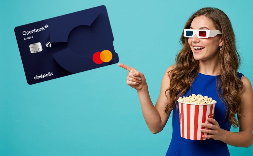 Cinépolis lanza tarjeta de crédito con 2x1 y cashback: ¿de verdad conviene solicitar el plástico? (Foto. Captura de pantalla / Creada con IA)