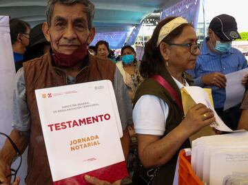 Testamentos sin costo para personas mayores en CDMX