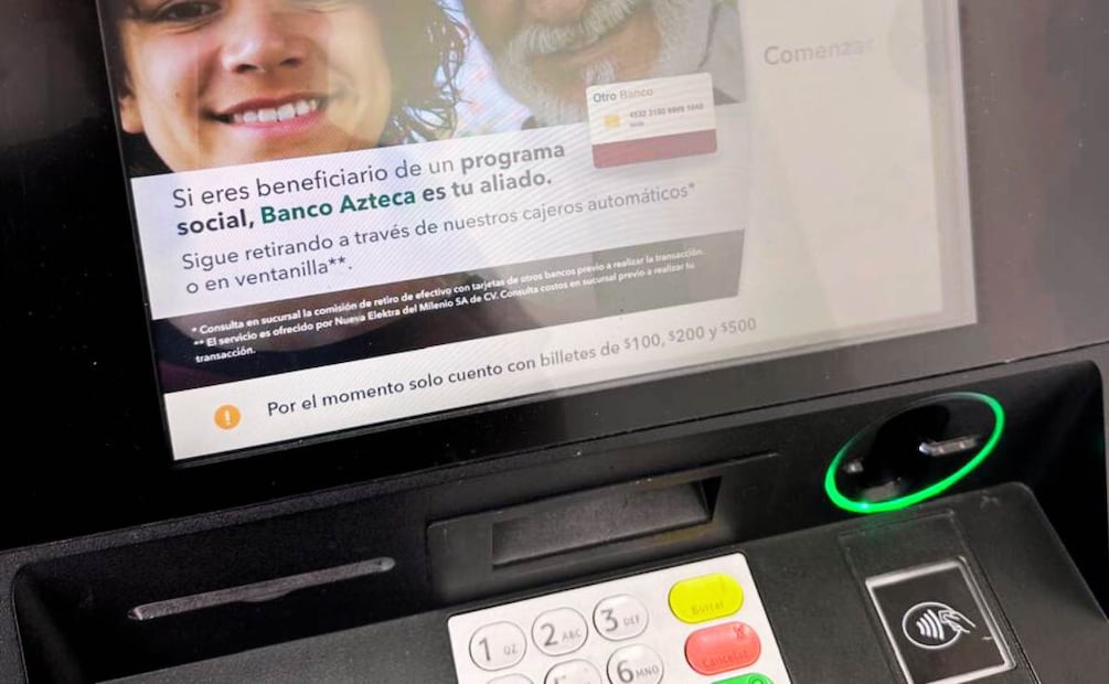 ¿Cuánto cobra el Banco Azteca por retirar dinero de la Tarjeta Bienestar? (Foto: DeDinero)