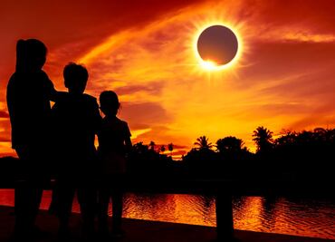 Eclipse Total de Sol en México: Video EN VIVO de cómo se vio en México y el mundo