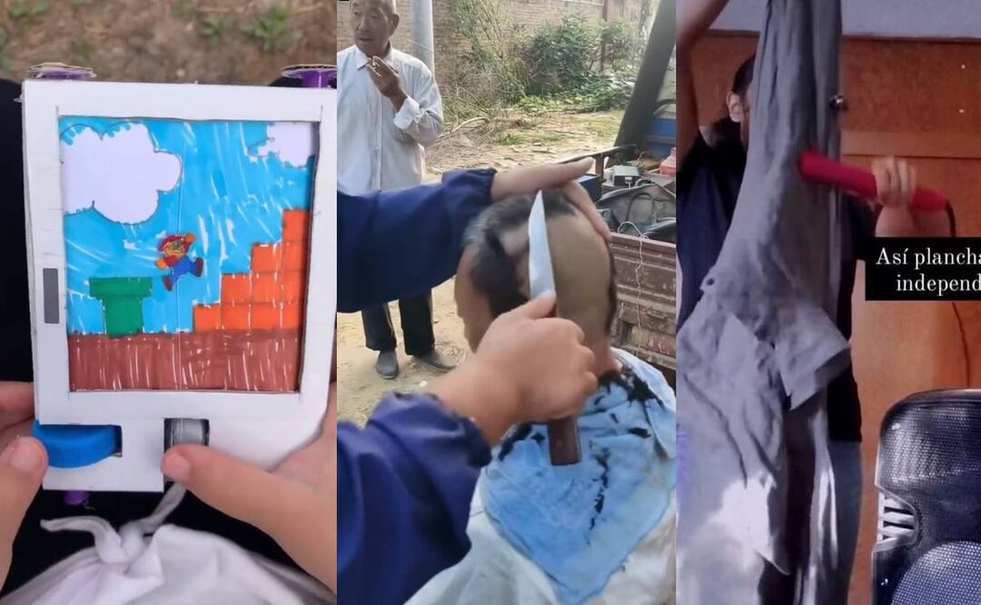 Videos virales de personas solucionando su vida diaria. (Foto: Captura de pantalla)