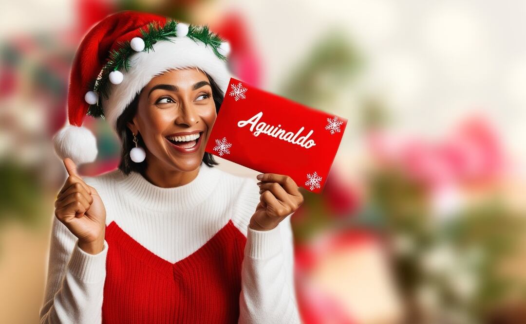 Aguinaldo 2024 ¿Qué dice la ley si solo has trabajado medio año con sueldo de 20 mil pesos?. (Foto: Creada con IA)