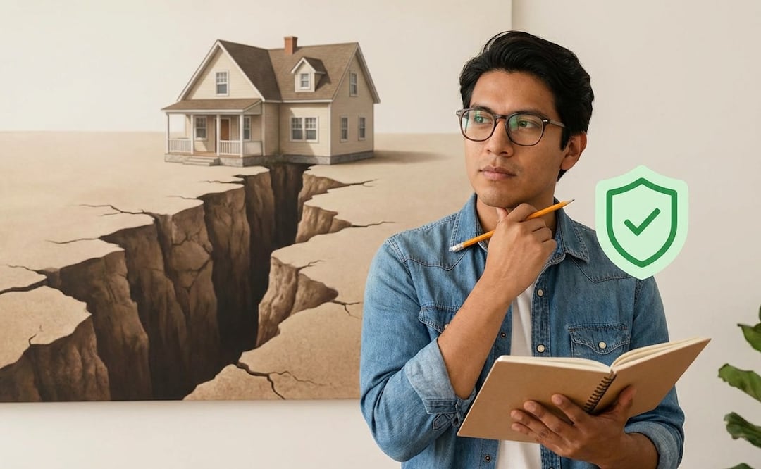 ¿Vale la pena asegurar tu vivienda en CDMX? Esto cuesta un seguro contra desastres naturales. (Foto: Creada con IA)