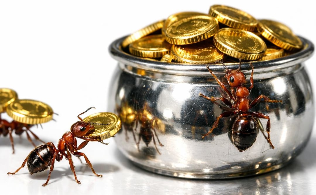 Condusef revela por qué los gastos hormiga dañan tus finanzas y cómo recuperar el control. (Foto: Creda con IA)