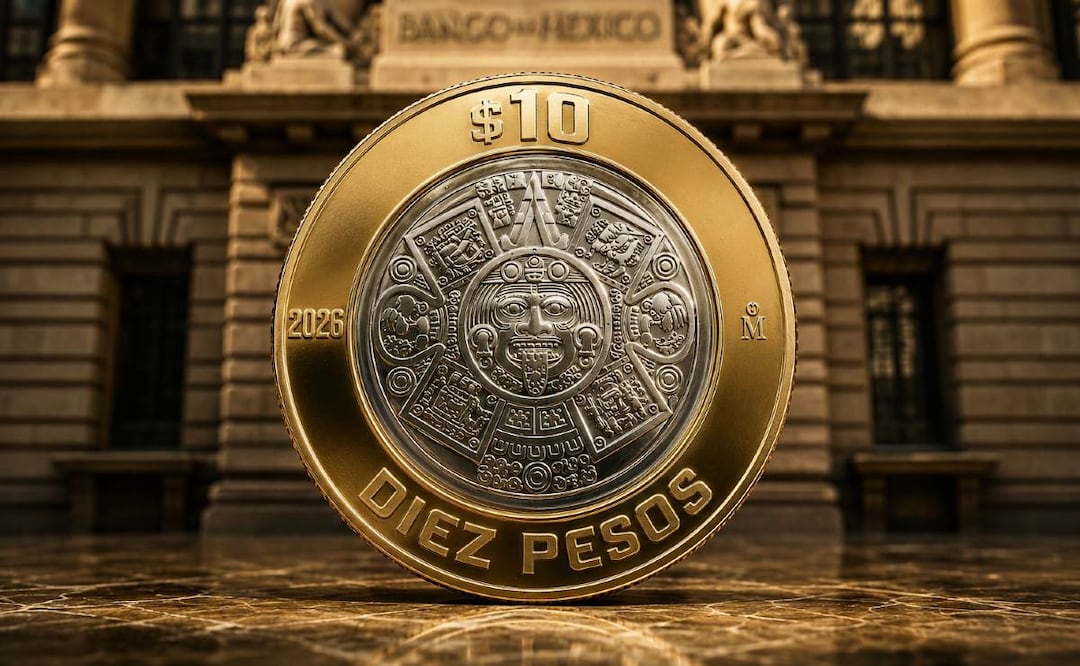 ¿Siguen vigentes las actuales monedas de 10 pesos? Hacienda y Banxico aclaran cambios en el metal. (Foto: Creada con IA)