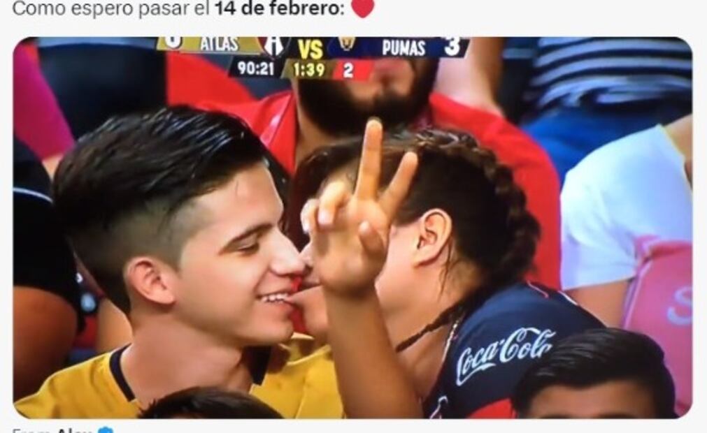 En el futbol no existen rivales, o al menos eso dejaron ver estos aficionados a los Pumas y al Atlas. (Foto: Redes sociales)