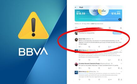 "Me cerraron mi cuenta BBVA": usuarios reportan problemas y banco anuncia restricción en redes