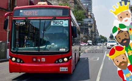 Día de Reyes: Horarios especiales del Metrobús, Metro y otros transportes en CDMX para que viajes con todo y rosca