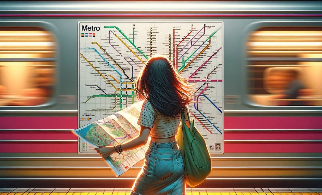 ¿Cuánto es la multa por aventarte al Metro CDMX? (Foto: DeDinero)