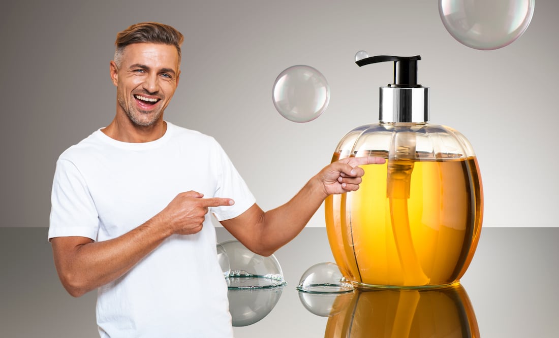 Con ingredientes accesibles y un procedimiento sencillo, la Profeco enseña a elaborar jabón líquido corporal casero, con un costo promedio de solo 12 pesos (Foto: Canva)