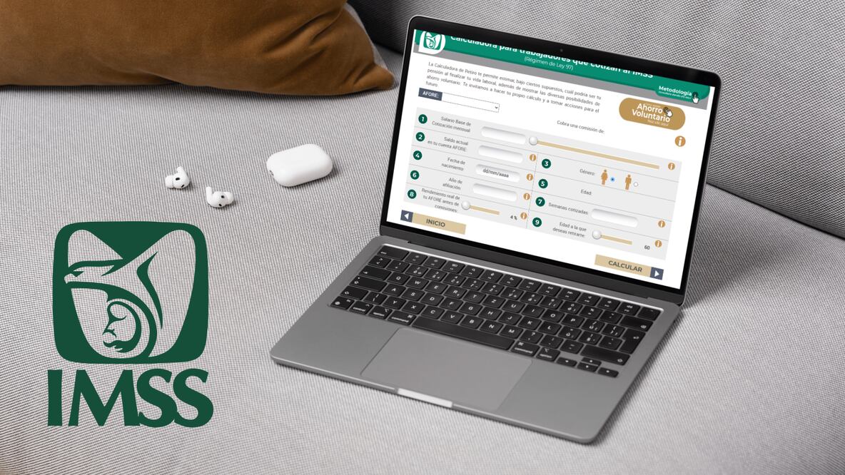 Puedes hacer un cálculo aproximado de cuánto te tocaría de pensión usando la calculadora oficial de la CONSAR (Foto: Canva)