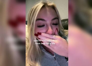 Mi primera chamba: Tiktoker recién graduada se queja porque tiene que trabajar 8 horas diarias y se vuelve viral