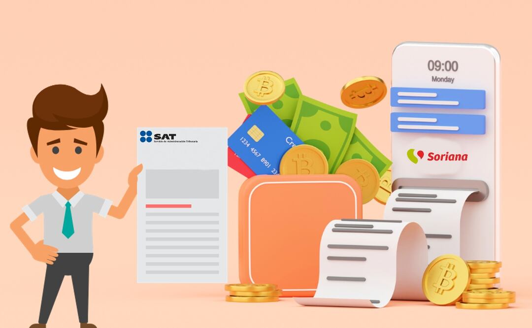 Descubre cómo obtener tu factura electrónica de tus compras en Soriana. (Foto: DeDinero)