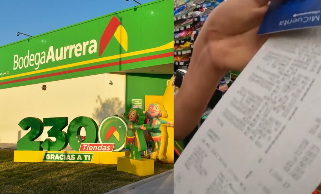 El reto de la despensa con mil pesos. (Foto: Redes sociales)