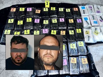 Aseguran 49 kilos de cocaína con valor de 500 mil dólares en Nuevo León