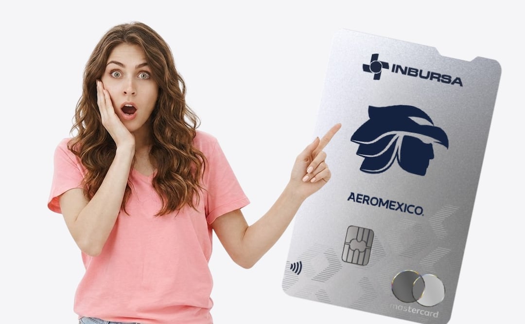 Tras el fin con Santander, estas tarjetas Inbursa recuperan los beneficios más buscados de Aeroméxico. (Foto: Creada con IA / captura de pantalla)