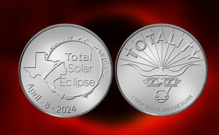 Eclipse Solar 2024, lanzan moneda conmemorativa y así puedes conseguirla