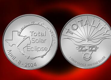 Eclipse Solar 2024, lanzan moneda conmemorativa y así puedes conseguirla