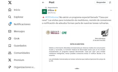 CFE 2025: Esto debes saber si recibes visita de sus trabajadores. (Foto: Redes sociales)