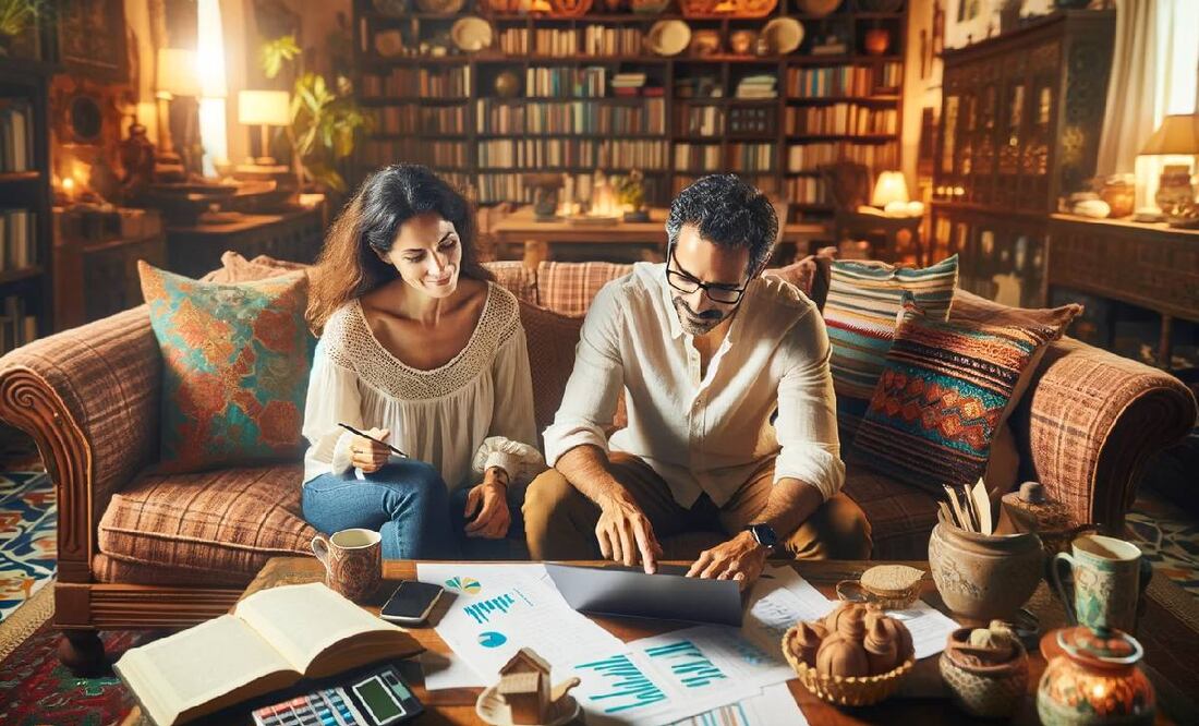 ¿Cómo se debe de dividir los gastos en una pareja? (Foto: DeDinero)