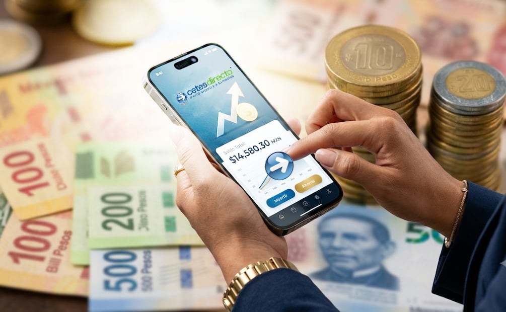 Cetes: Así haces crecer tu dinero desde 100 pesos con respaldo del Gobierno. (Foto: Caputra de pantalla / creada con IA)