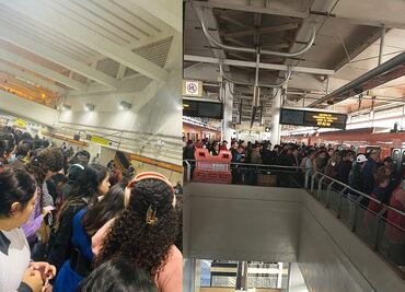 Línea 12 y 7 del Metro de la CDMX colapsadas: Usuarios exhortan a tomar rutas alternas