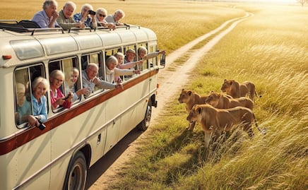 Adultos Mayores: Viaja a Reino Animal desde CDMX con descuento INAPAM y Turibus