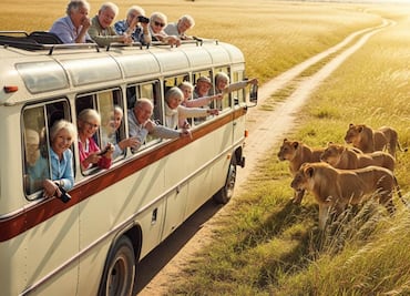 Adultos Mayores: Viaja a Reino Animal desde CDMX con descuento INAPAM y Turibus