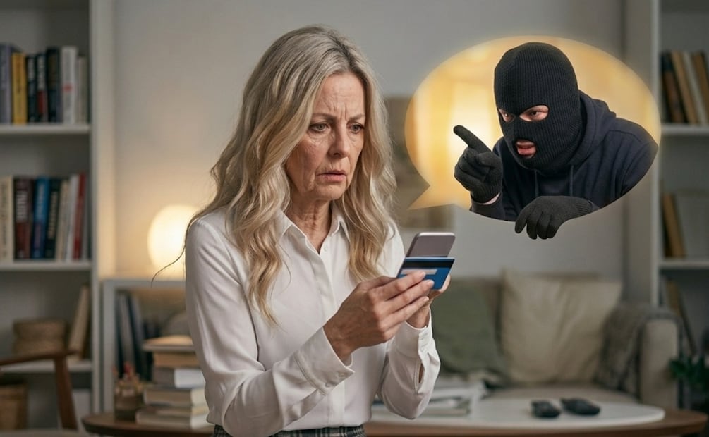Alerta adultos mayores: así es el fraude del Pensionazo que roba datos y dinero. (Foto: Creada con IA)