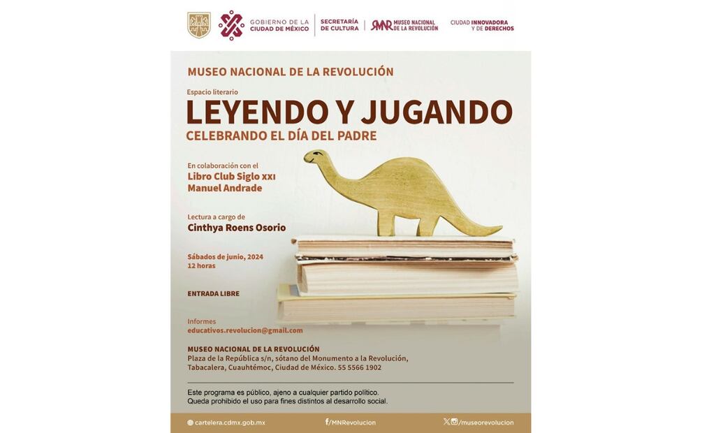 Taller de lectura en el Museo Nacional de la Revolución. (Foto: Captura de pantalla)