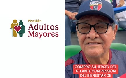Aficionado del Atlante compra jersey con su Pensión Bienestar: Te decimos en qué puedes gastar los 6 mil 200 pesos