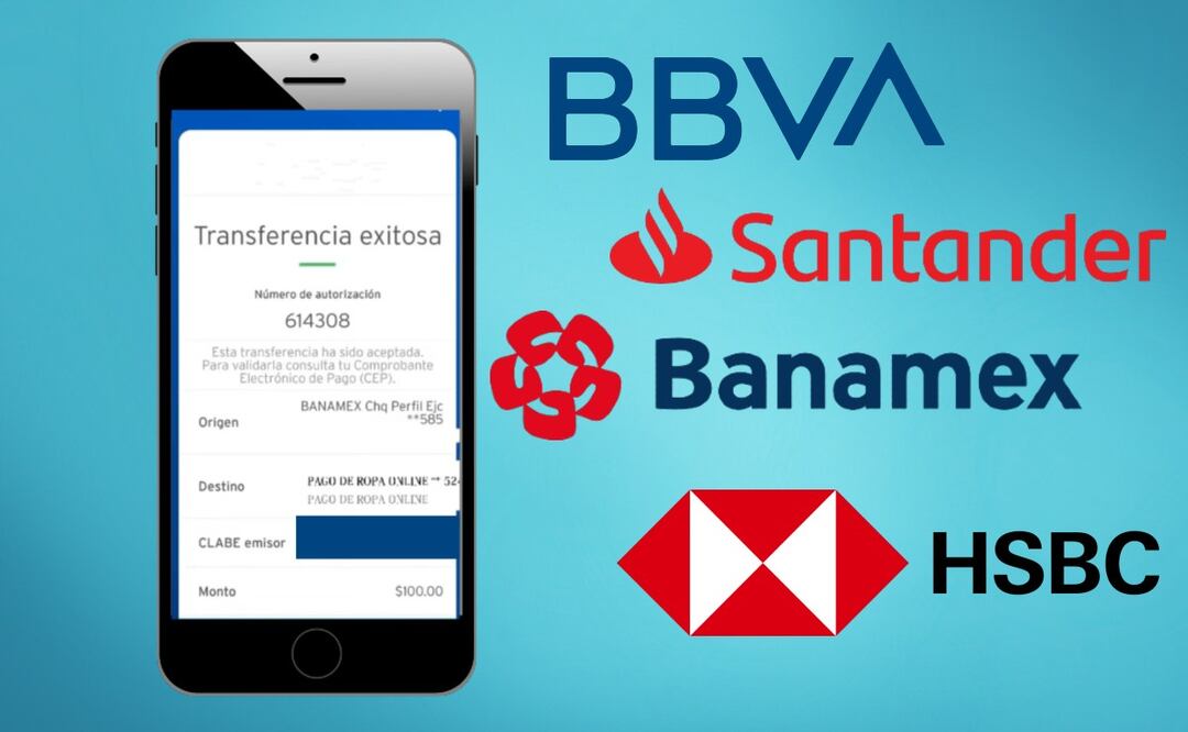 ¿No actualizaste tu MTU? Este será tu nuevo límite para cuentas Santander, BBVA, HSBC, Banamex y más. (Foto: DeDinero)