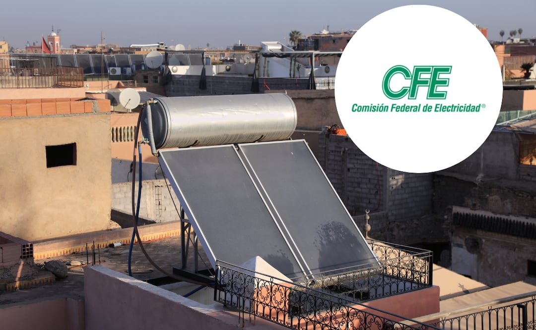 ¿Cómo solicitar un calentador solar CFE? (Foto: DeDinero)