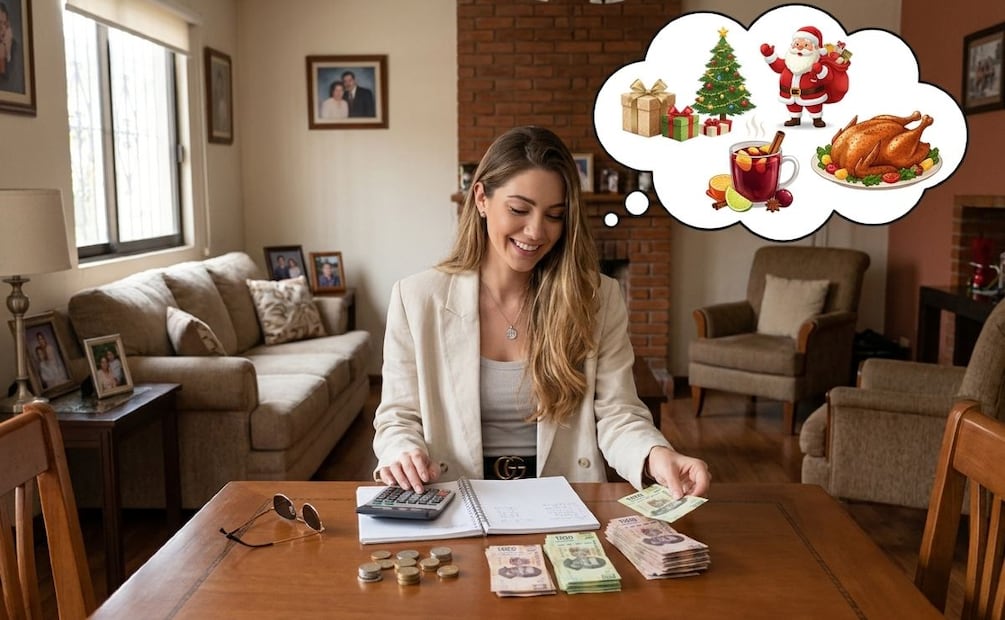 Un colchón financiero para diciembre te evita deudas y te da tranquilidad. (Foto: Creada con IA)