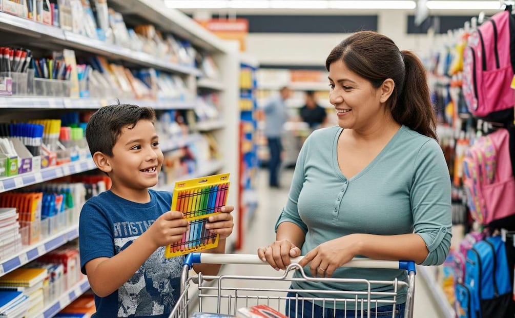 Crédito Fonacot para madres solteras: Cómo obtener hasta 33,000 pesos para gastos escolares. (Foto: Creada con IA)