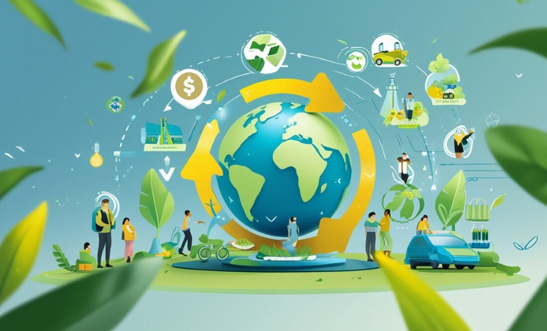 Conoce el modelo que cuida el planeta y mejora tus finanzas personales. (Foto: Creada con IA)
