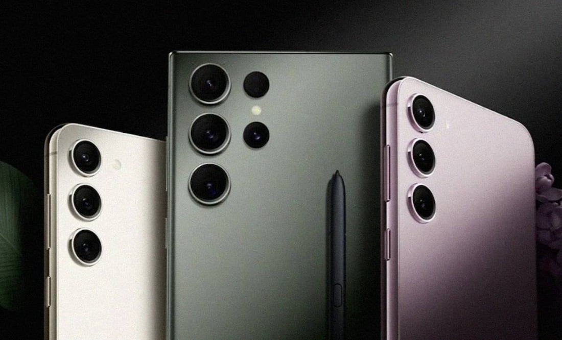 Celulares de la serie S de Samsung difundidas por diversos medios. (Foto: Tomada de redes sociales)