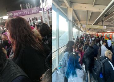 Usuarios encerrados en estaciones y Línea 12 sin servicio: Así amanece el Metro de la CDMX