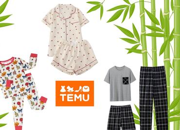 Pijamas virales de bamboo de Temu, para las olas de calor en México 2024
