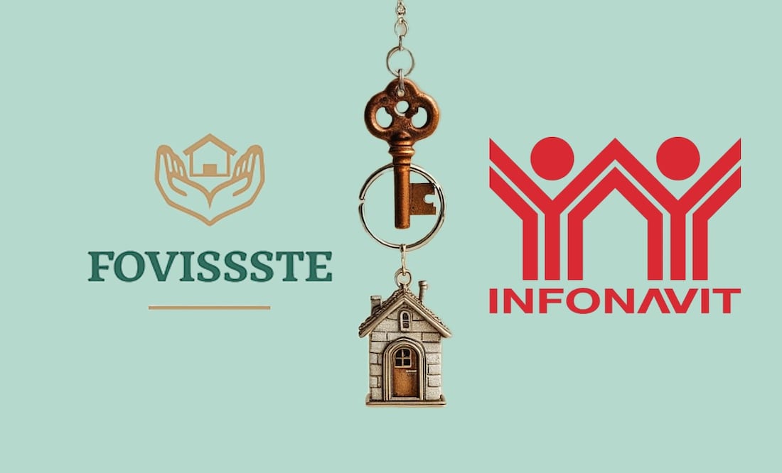 Nuevo esquema Fovissste-Infonavit 2025: Padres, hijos o hermanos podrán mancomunar créditos hipotecarios. (Foto: Creada con IA)