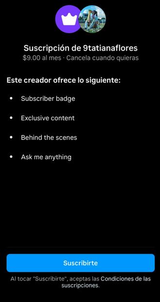 Actualmente Tatiana cuenta con más de 700 mil seguidores en Instagram. (Foto: Redes sociales)