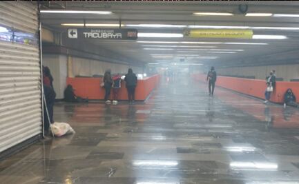 Humo en los andenes y falta de trenes: Así amanece el Metro en la CDMX