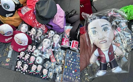 Vendedor revela cómo usa Pensión del Bienestar para hacer negocio con imagen de Claudia Sheinbaum