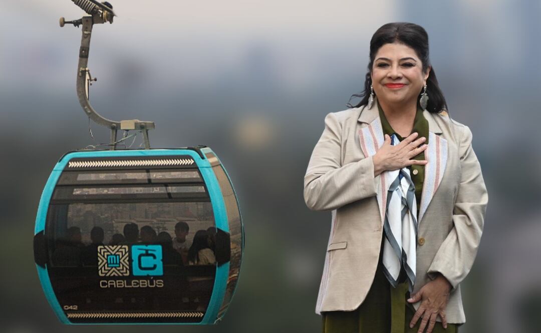Conoce cuánto costará el peaje de la nueva ruta de Cablebús anunciada por Clara Brugada. (Foto: DeDinero)