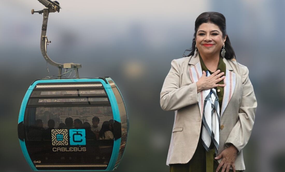Conoce cuánto costará el peaje de la nueva ruta de Cablebús anunciada por Clara Brugada. (Foto: DeDinero)