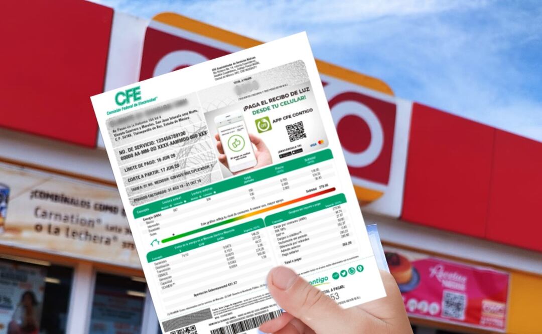 Conoce si puedes pagar el agua y la luz en el OXXO y cuanto te cobran. (Foto: DeDinero)